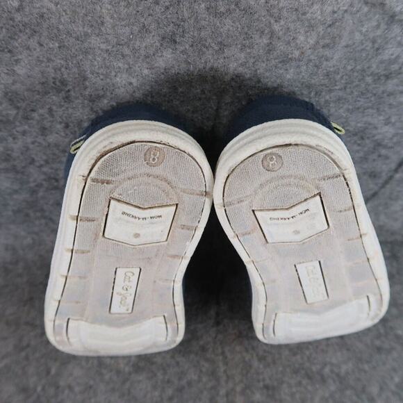 Cat & Jack Shoes Kids 8 Slip On Casual Loafer Moc Toe Comfort Blue Toddler Baby - Picture 11 of 12